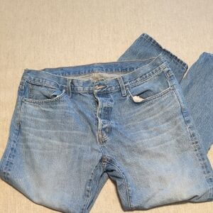 Outerknown S.E.A. Local Straight Fit Selvage 36x32 Men's Jeans